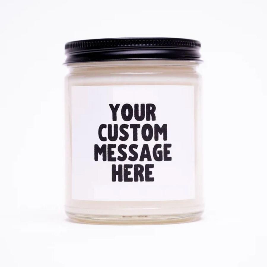 Personalized Candle (White)