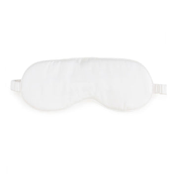 Mulberry Silk Eye Mask - White